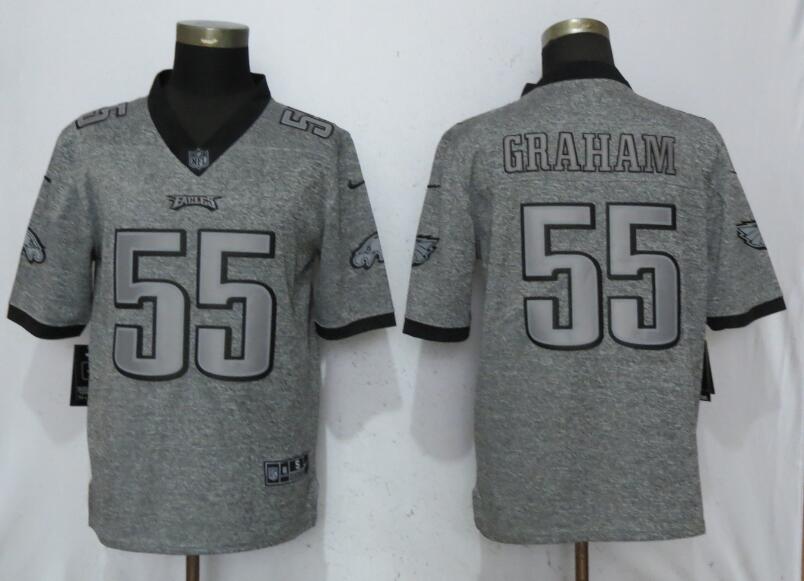 Men Philadelphia Eagles #55 Graham Gray Vapor Untouchable Stitched Gridiron Nike Limited NFL Jerseys->cleveland browns->NFL Jersey